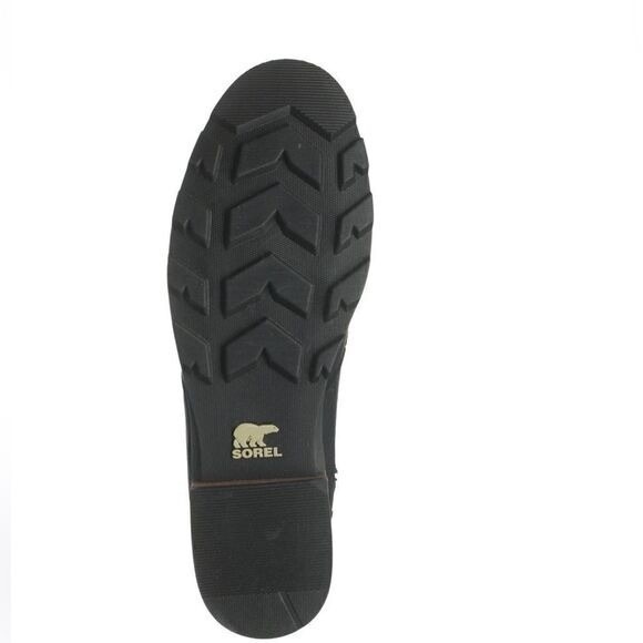 SOREL Emelie Genuine Shearling Lamb Fur Short Lace-Up Boot, Black, Size 10, NWT - Picture 17 of 17